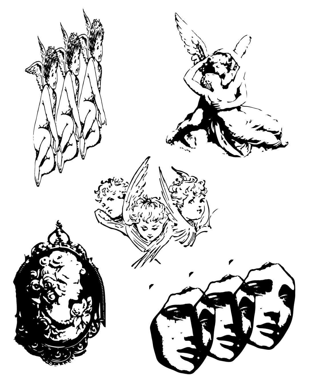 Angels flash sheet II