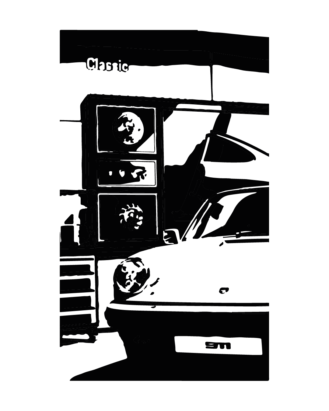 Porche flash design