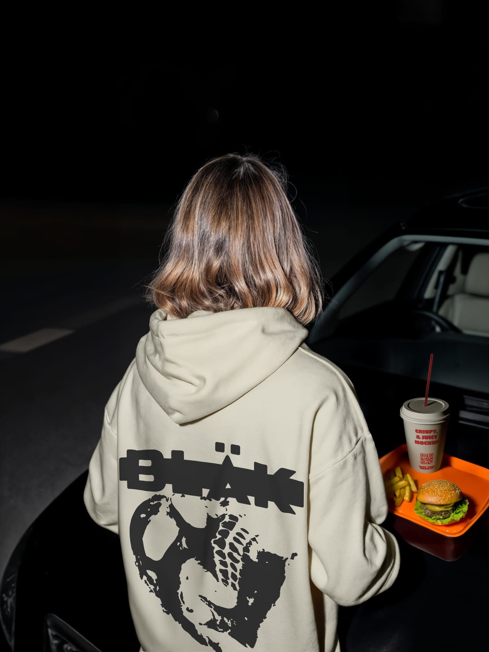 Logo Hoodie BLÄK merch