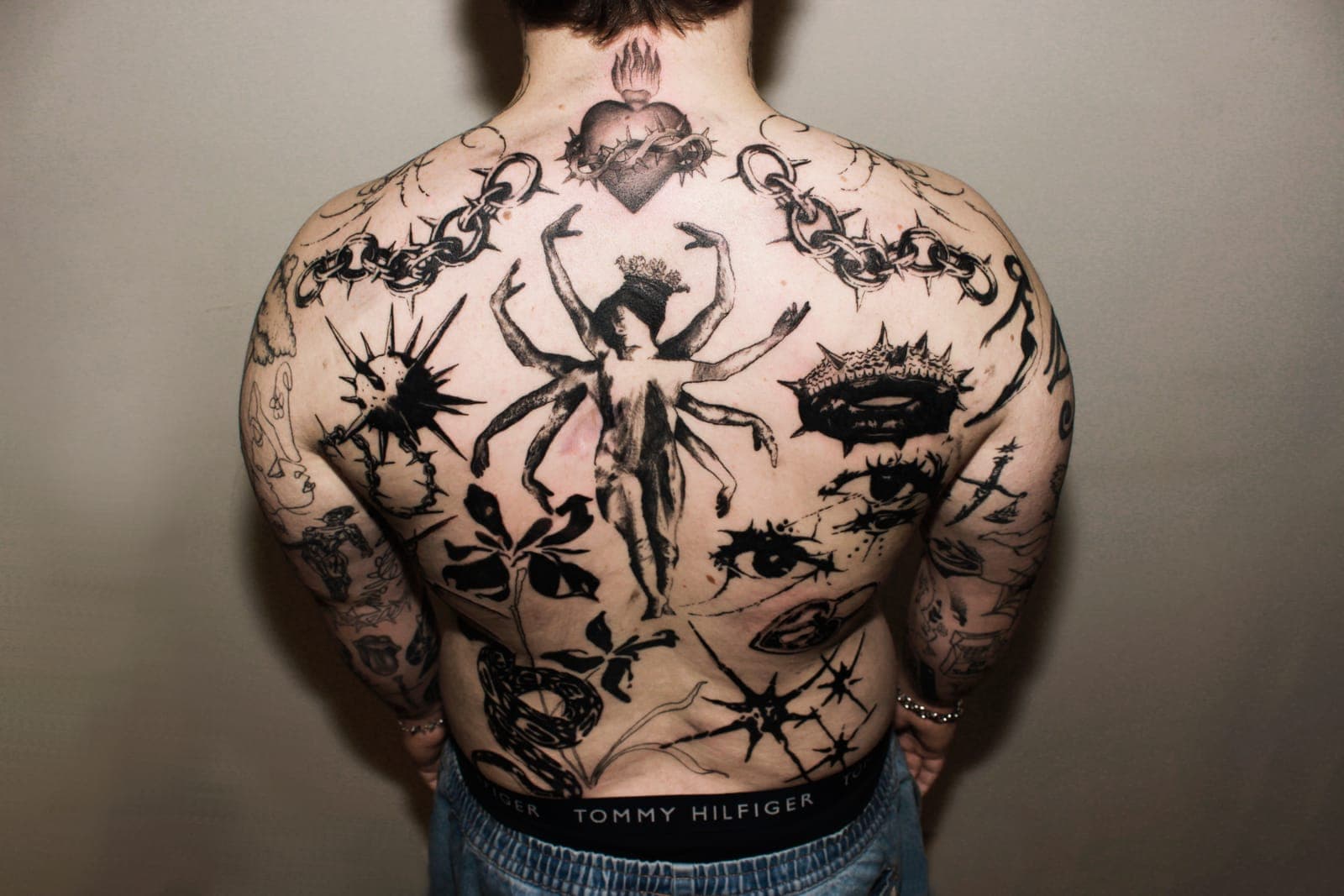 Full Back 4 tattoo