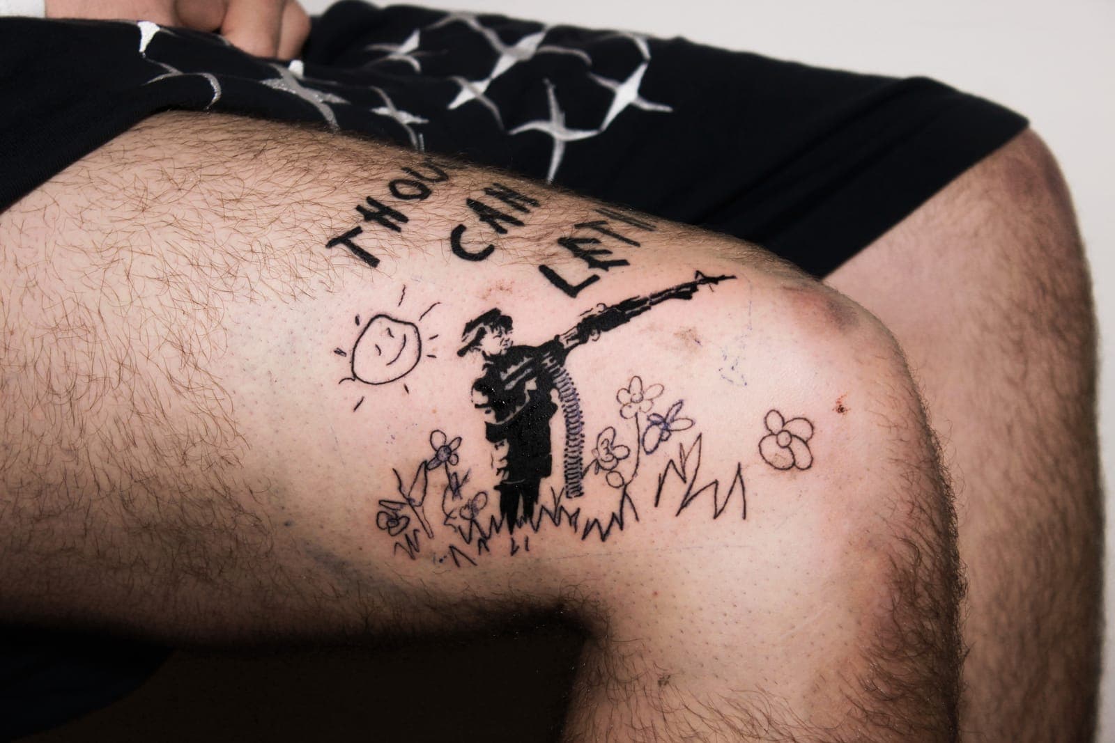Kid Gun tattoo