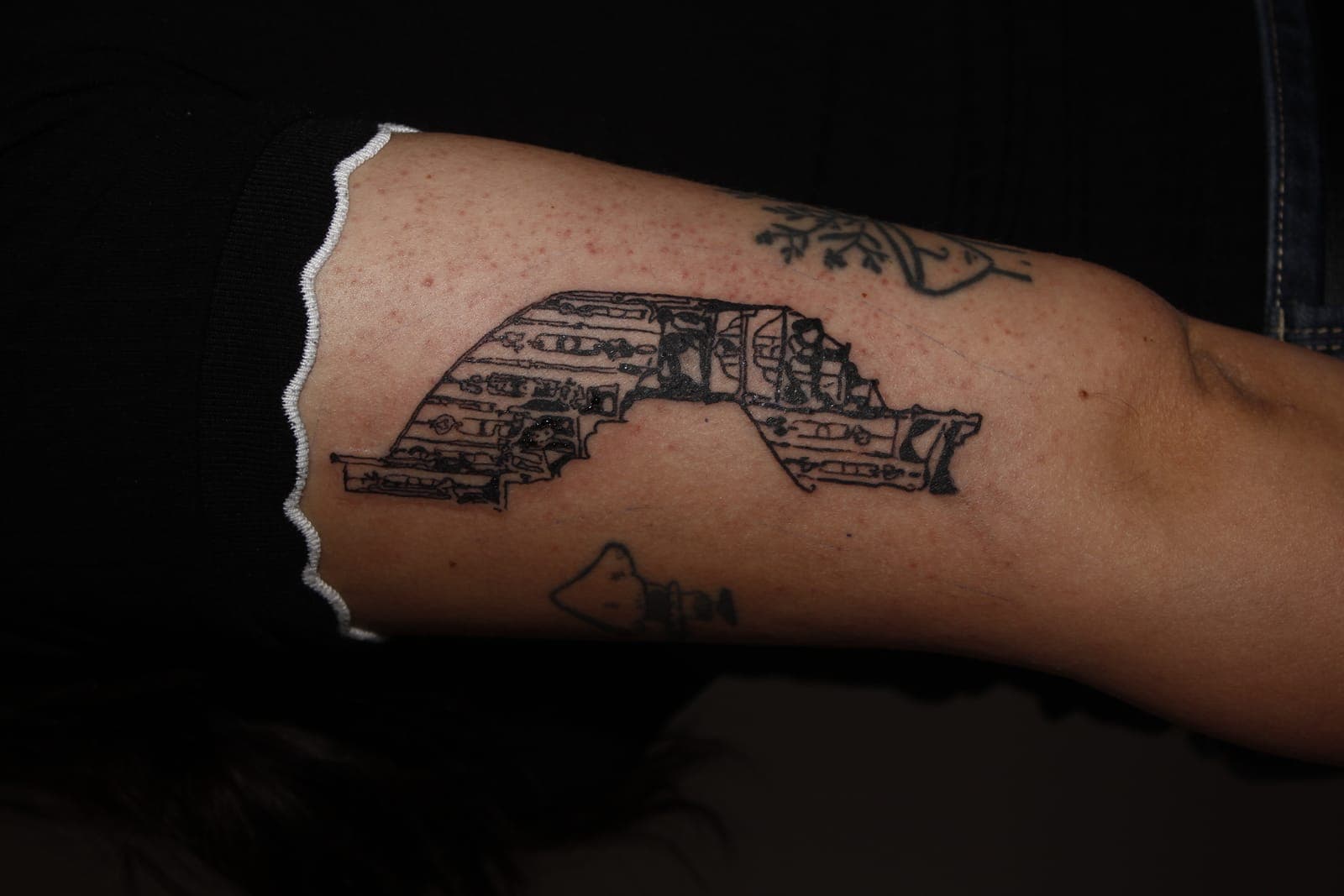 Staircase tattoo
